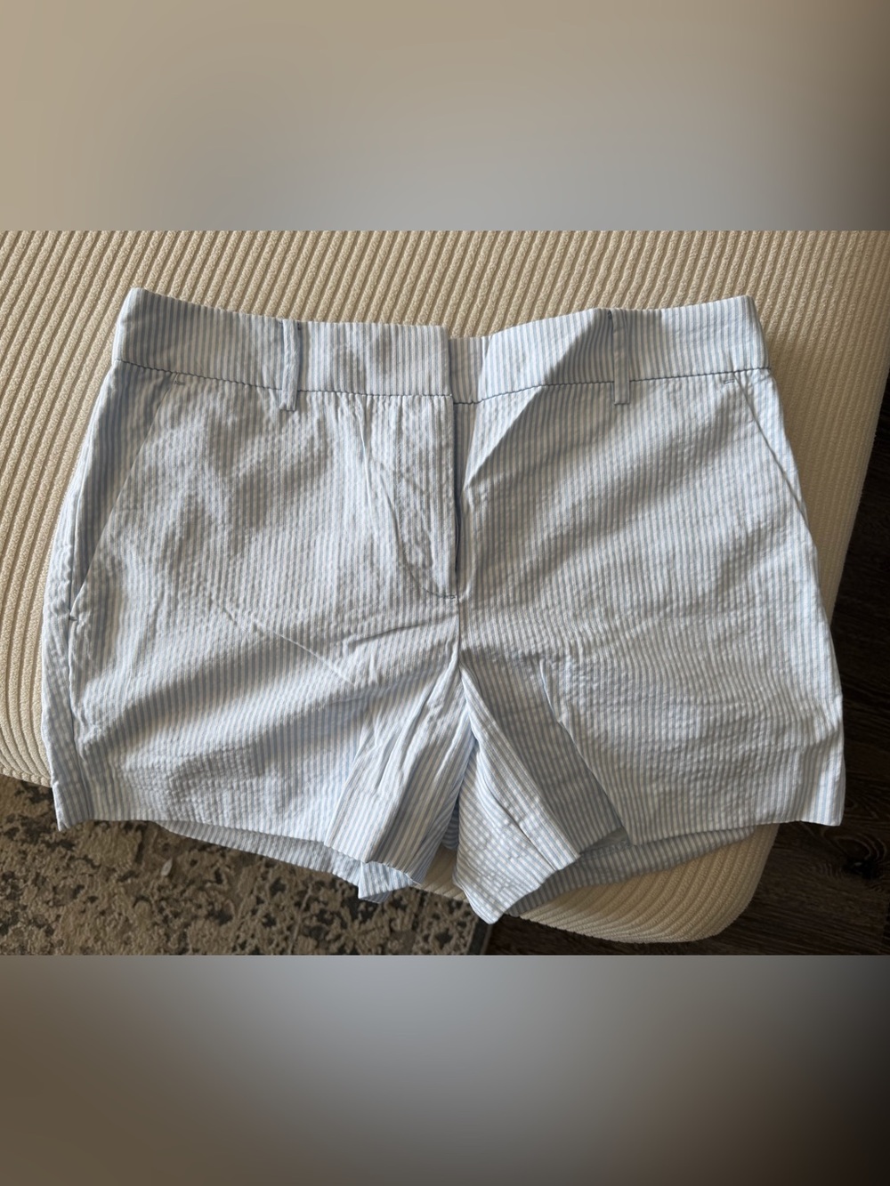LOFT Rivera Seersucker Shorts NWT